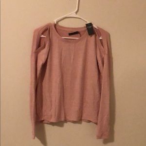 Abercrombie pink sweater